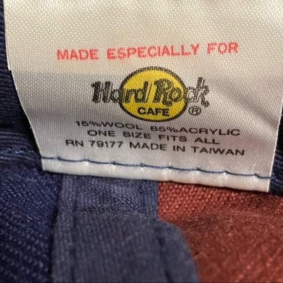 Vintage Hard Rock Cafe Mrytle Beach Save The Planet Adjustable Snapback Hat Cap - Picture 4 of 4